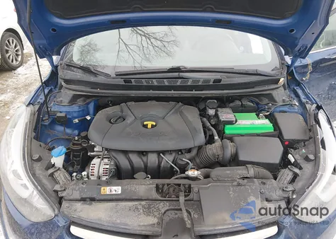 2016 Hyundai Elantra Limited из США, поврежденный, VIN 5NPDH4AE6GH742895